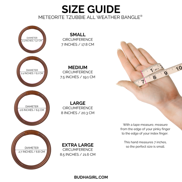 Meteorite Tzubbie All Weather Bangle | Bangles, Bracelets, Jewelry | BuDhaGirl