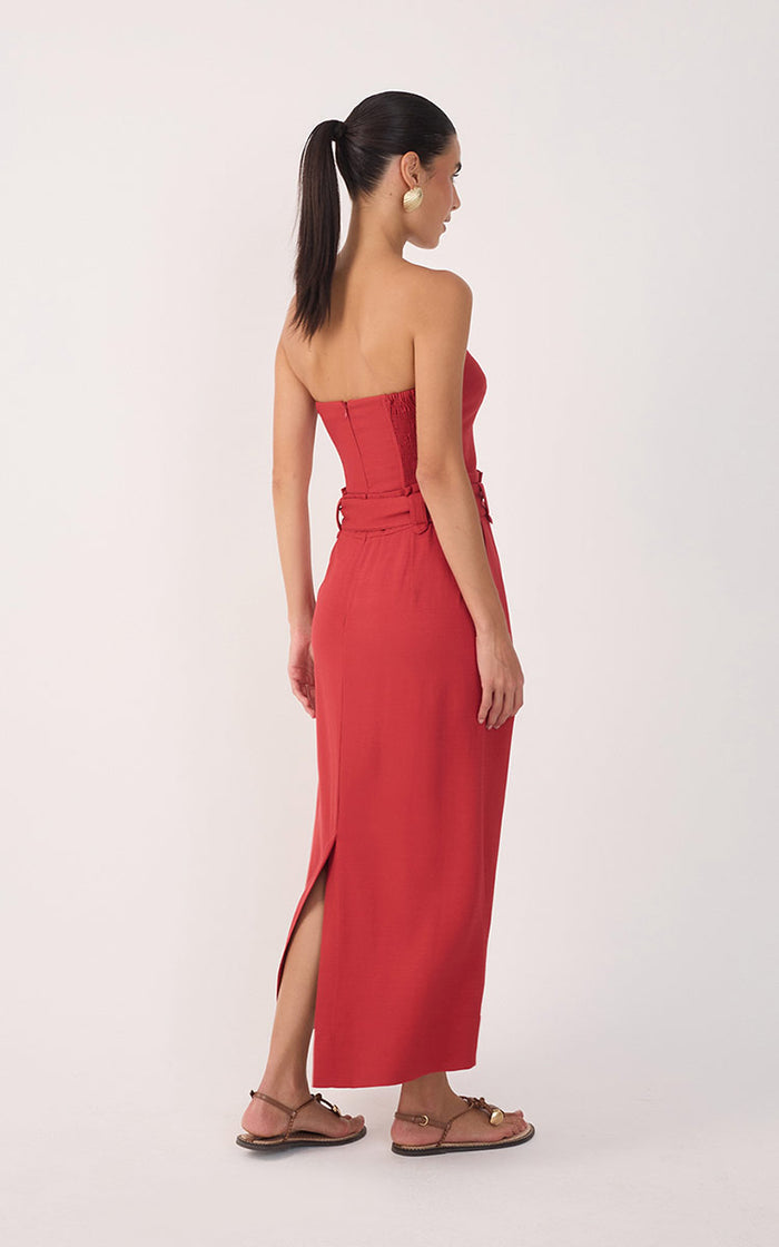 Midi Strapless Dress_6