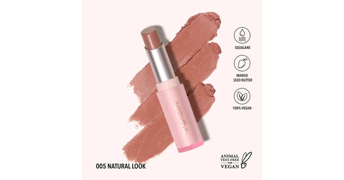 MOIRA Signature Lipstick - Natural Look