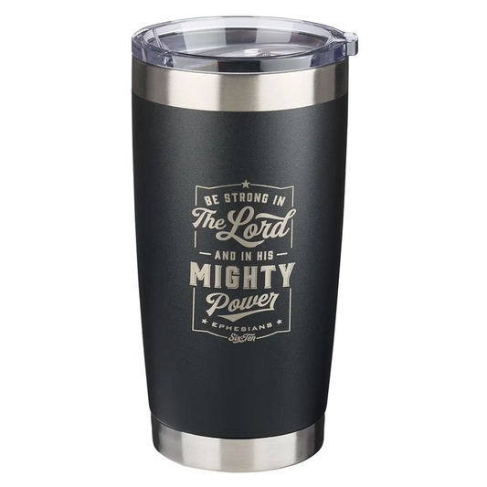 Mug Ss Black Be Strong in the Lord Eph. 6:10