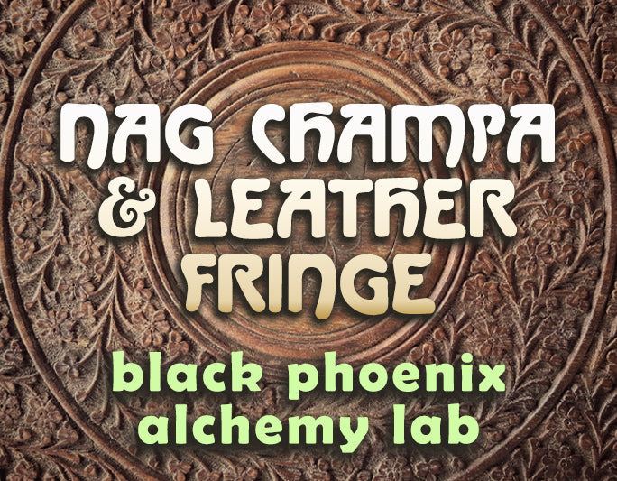 Nag Champa &amp; Leather Fringe Perfume Oil