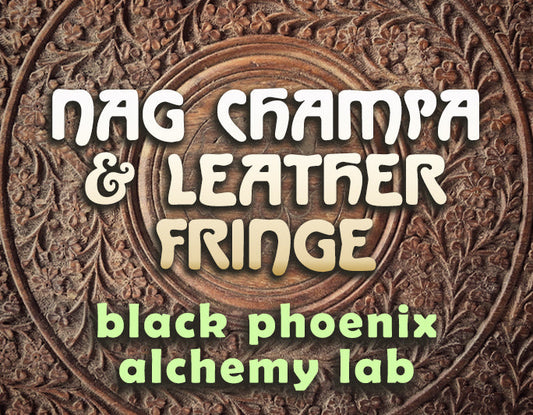 Nag Champa &amp; Leather Fringe Perfume Oil