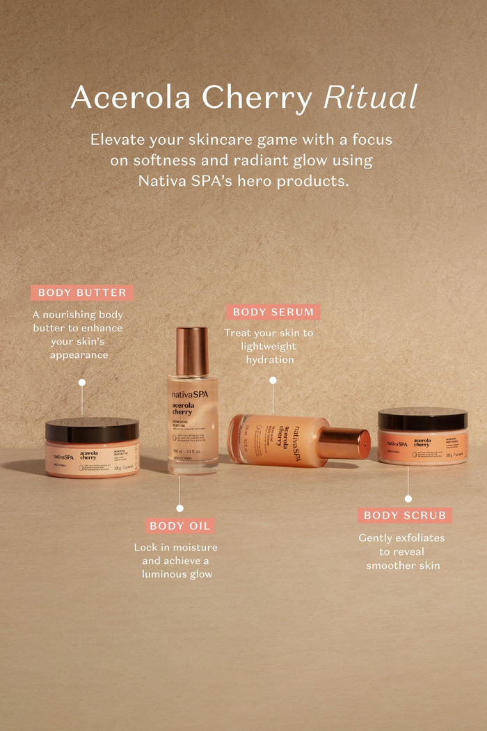 Nativa Spa Acerola Deluxe Gift Set - O Boticário US - Nativa SPA - Gifts