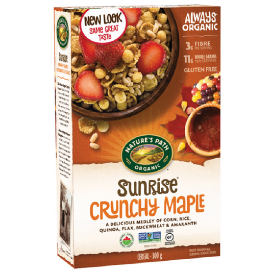 Nature's Path Sunrise Crunchy Maple Cereal - 300g - L'Organic