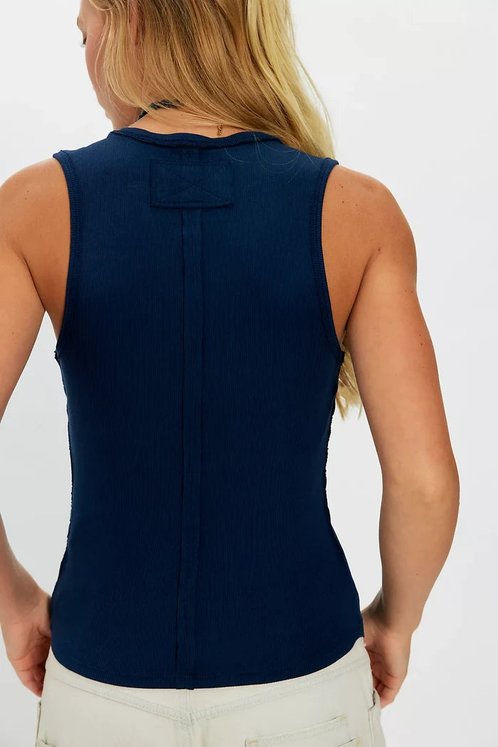 Neria Tank - Deep Iris