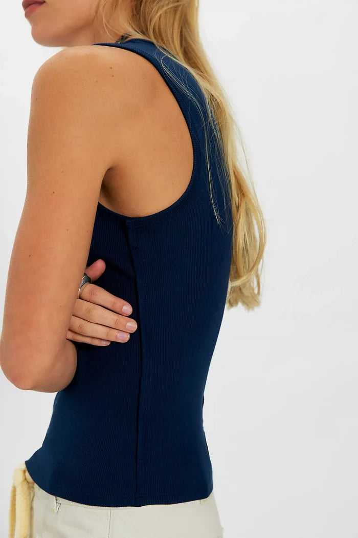 Neria Tank - Deep Iris