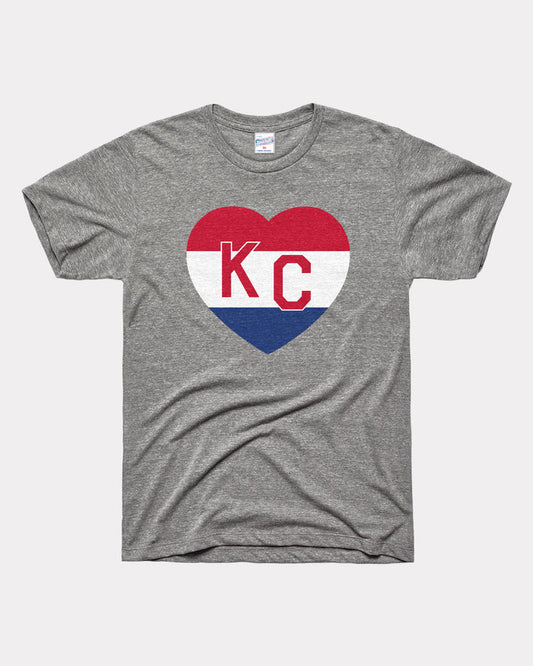 Netherlands KC Heart Vintage Grey T-Shirt
