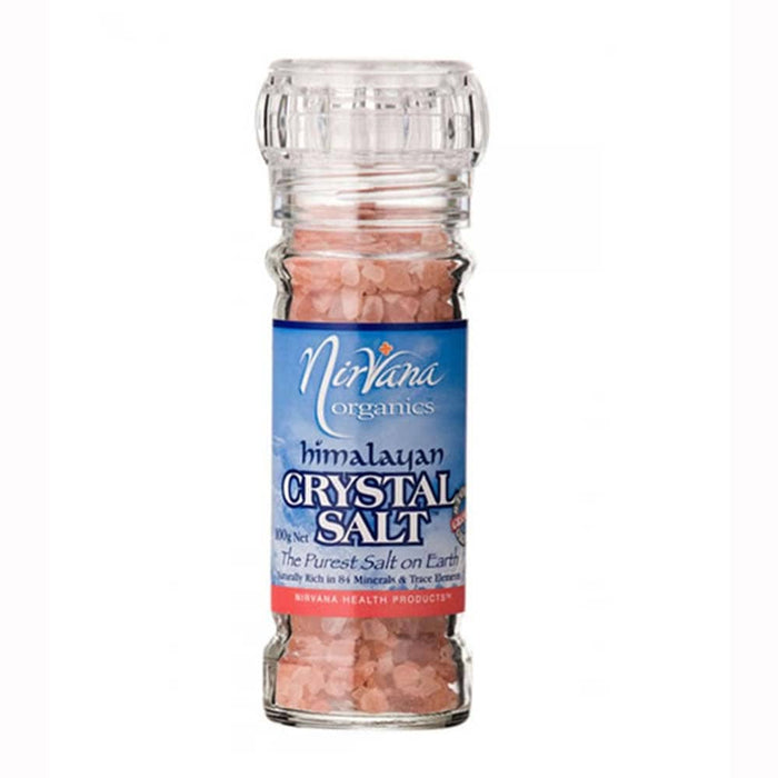 Nirvana Organics Himalayan Crystal Salt Granules Grinder - 125g - L'Organic