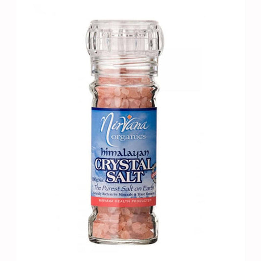 Nirvana Organics Himalayan Crystal Salt Granules Grinder - 125g - L'Organic