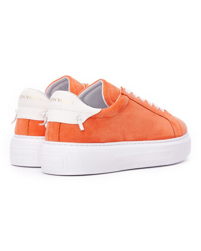 Node High Street Women's Orange Sneakers Suede Edition (3)