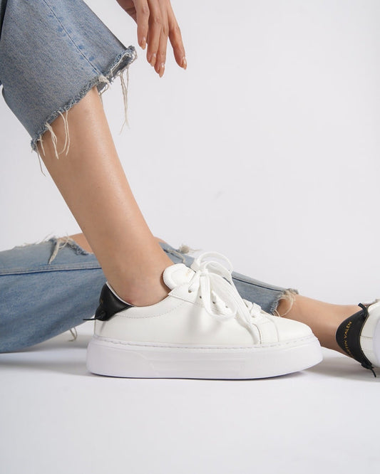 Node High Street Women's Shoes in White
