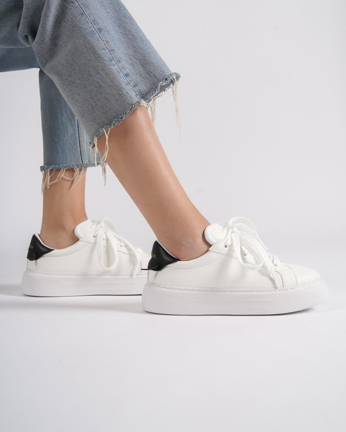 Node High Street Women's Shoes in White (3)