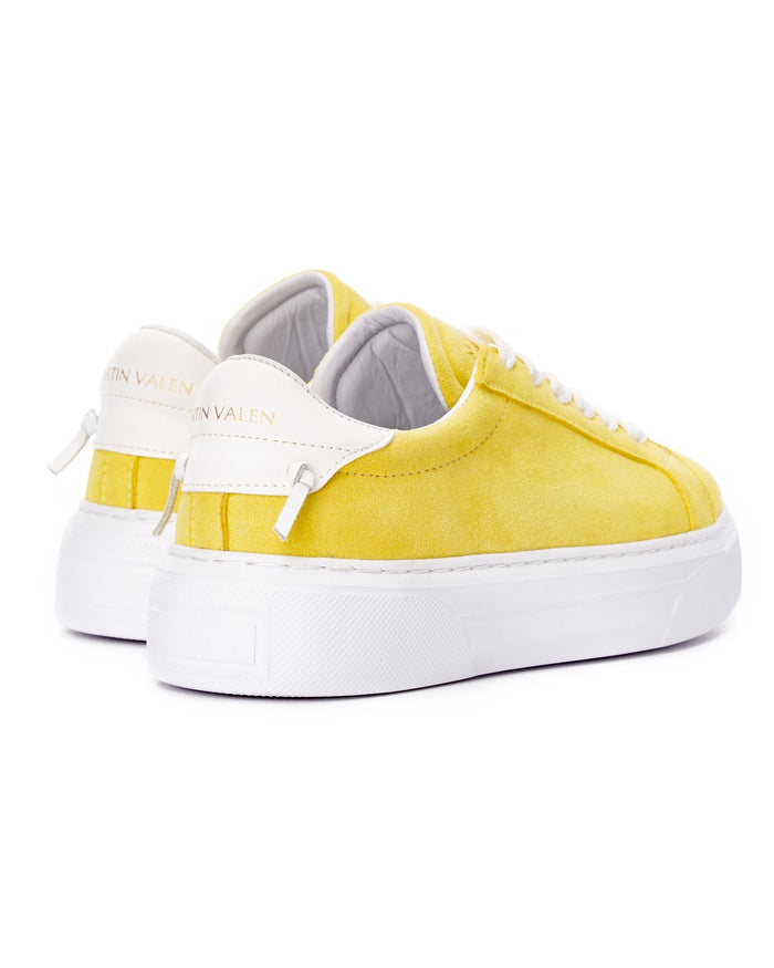Node High Street Women's Yellow Sneakers Suede Edition (3)