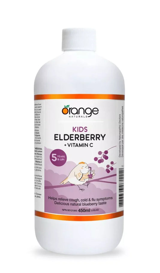 Orange Naturals: Kids Elderberry + Vitamin C