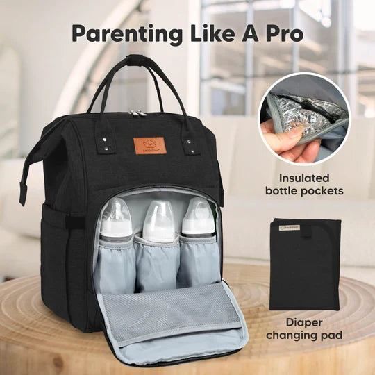 Original Diaper Bag - Trendy Black