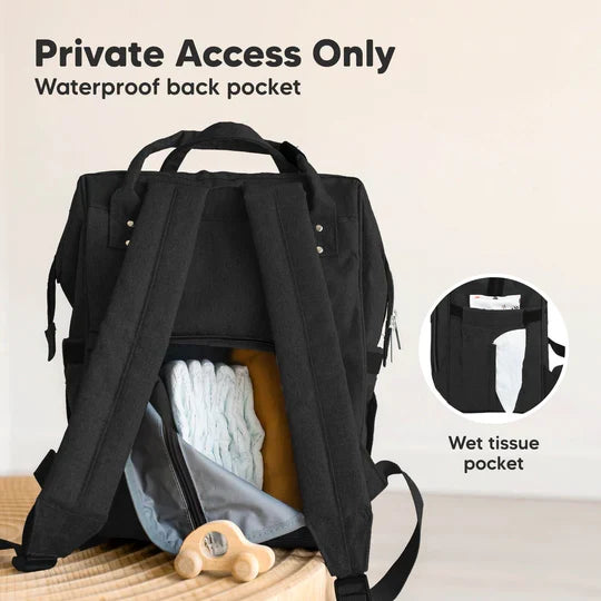 Original Diaper Bag - Trendy Black