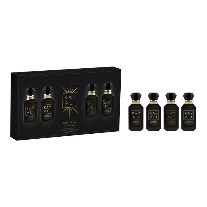 Oudgasm Miniature Set (Vanilla, Rose, Milky Musk, Chocolate)
