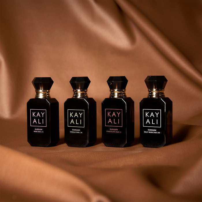 Oudgasm Miniature Set (Vanilla, Rose, Milky Musk, Chocolate)