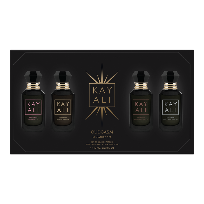 Oudgasm Miniature Set (Vanilla, Rose, Milky Musk, Chocolate)