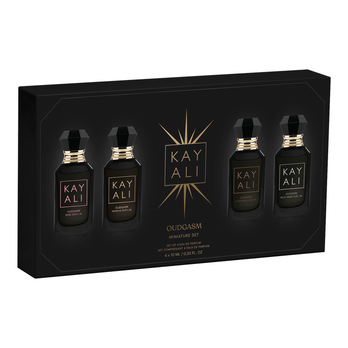 Oudgasm Miniature Set (Vanilla, Rose, Milky Musk, Chocolate)