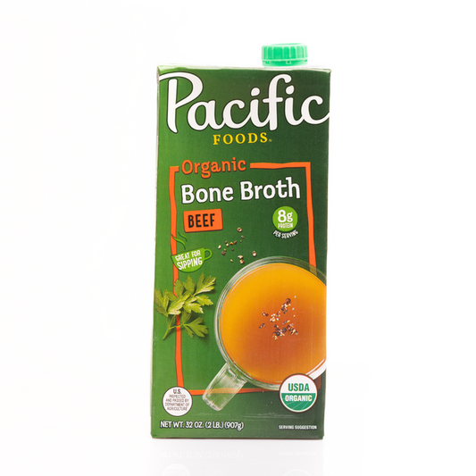 Pacific Foods Organic Bone Broth Beef 946mL