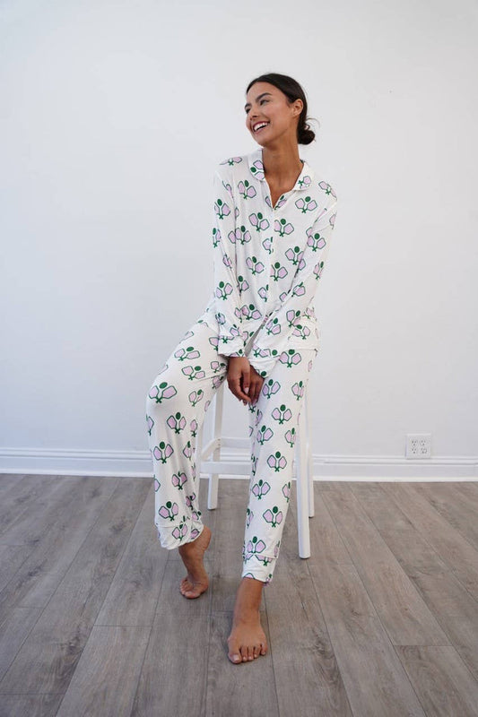 Pajama Pant Set - Pickleball