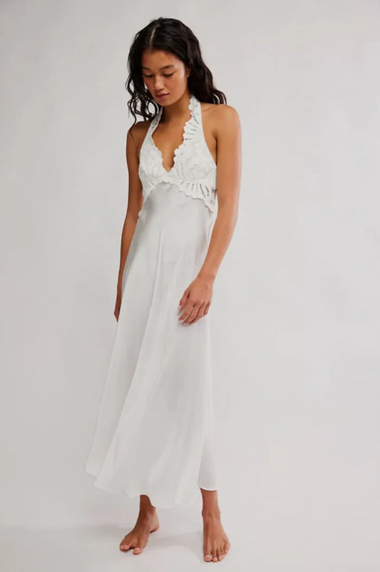 Petal Party Midi - Clean Ivory