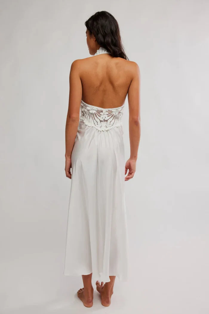 Petal Party Midi - Clean Ivory