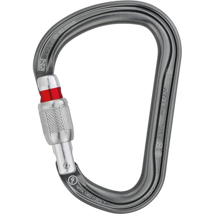 PETZL WILLIAM Screwlock Carabiner