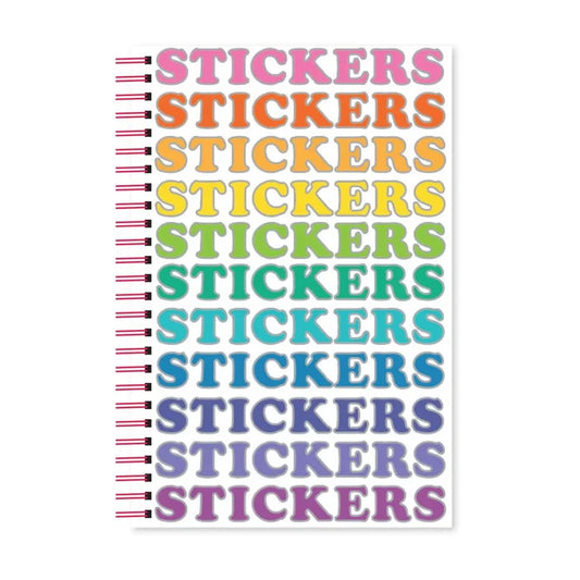 Pipsticks Colorful Stickers Reusable Sticker Book