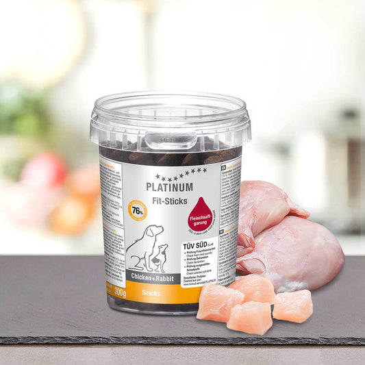 Platinum Snacks Fit-Sticks Chicken & Rabbit