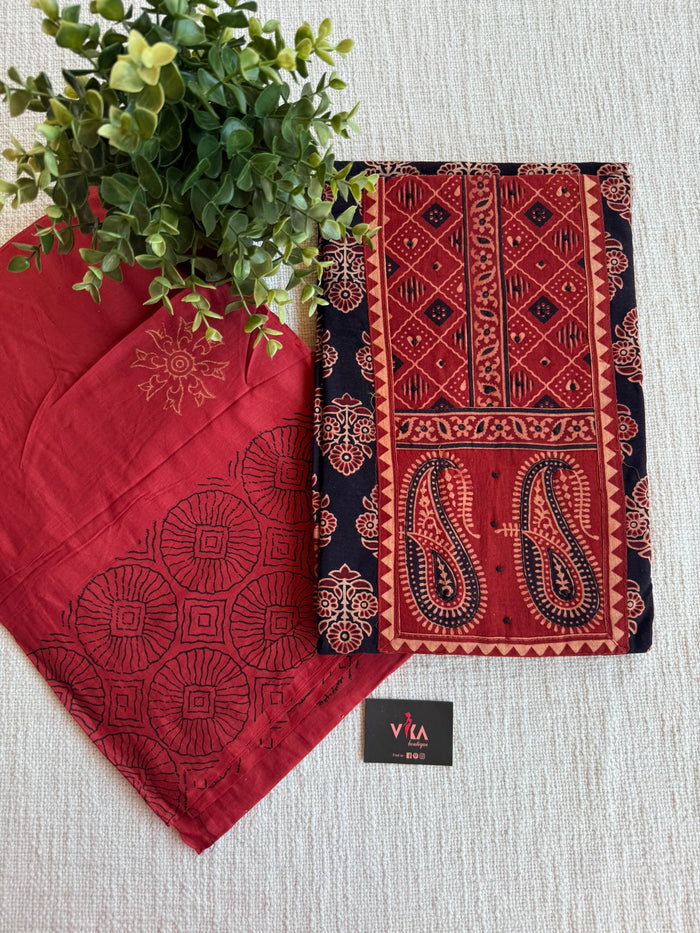 Printed soft cotton salwar material