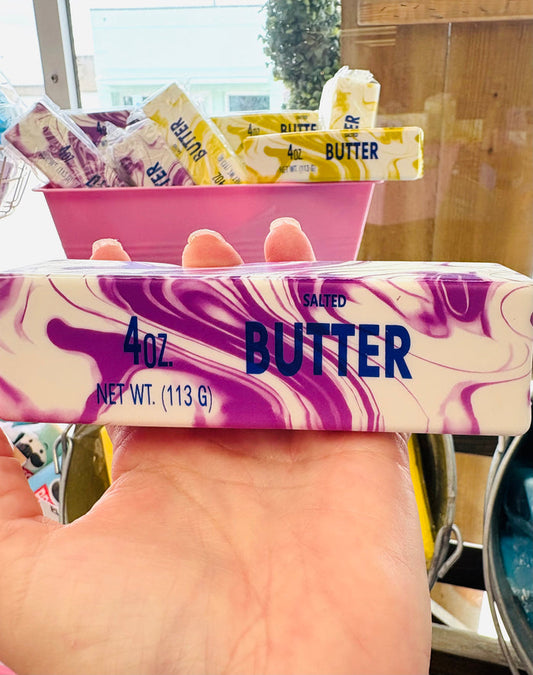 Purple Swirl Butter Slow Rise Squish Toy
