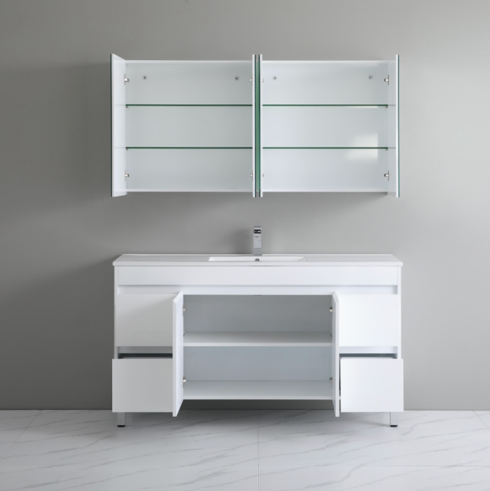 PVC Leg Vanity  590/740/890/1200/1500/1800mm
