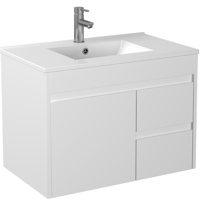 PVC Slimline Floating Vanity 600/750/900mm
