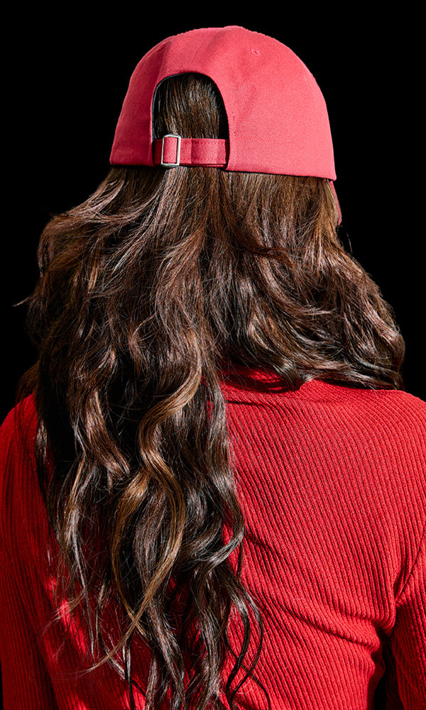 【Reculer レキュリー】Signature logo ball cap Red
