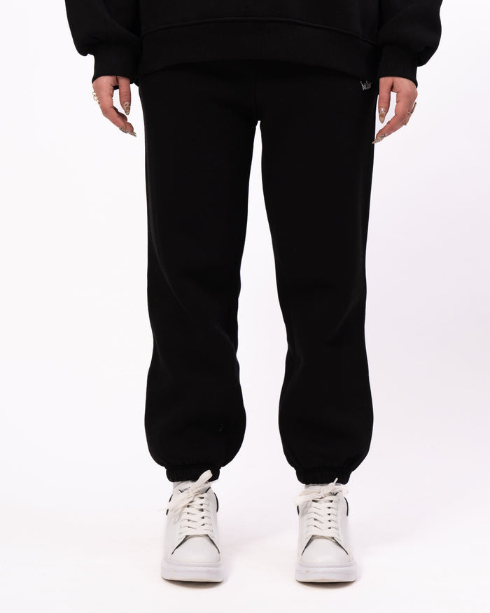 Regalia Crowned Oversized Black Hoodie Jogger Set (3)