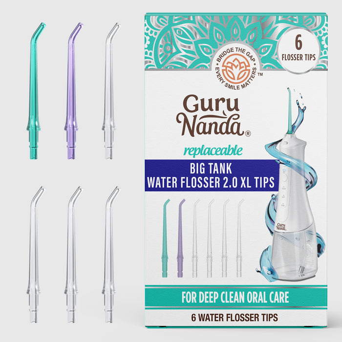Replacement Floss Tips for Deep Clean Dental Water Flosser 2.0 XL