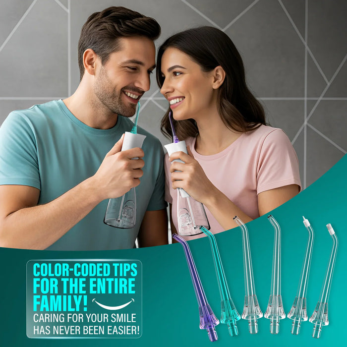 Replacement Water Flosser Tips for Model R3100/R3100A 6-Pack