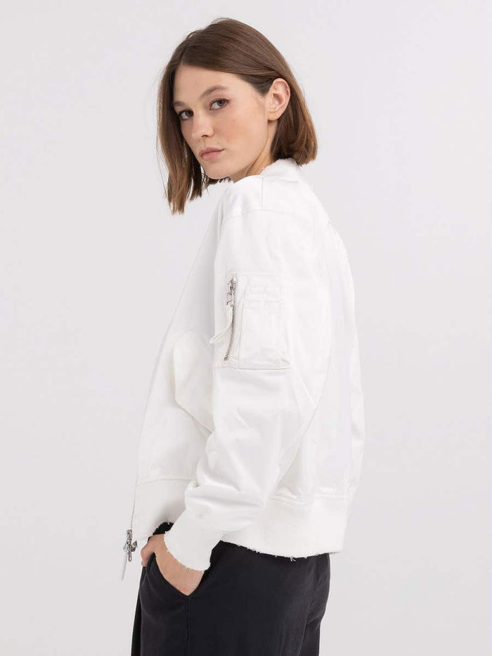 Dámský bomber REPLAY W7850 regular fit – zadní pohled