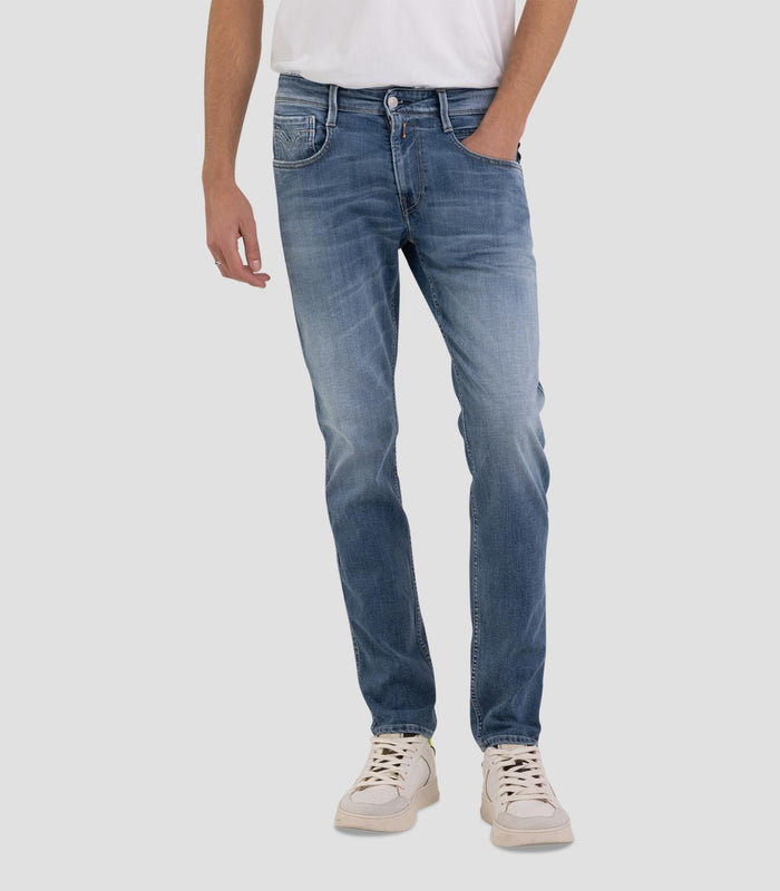 REPLAY PÁNSKE SLIM FIT ANBASS DŽÍNY