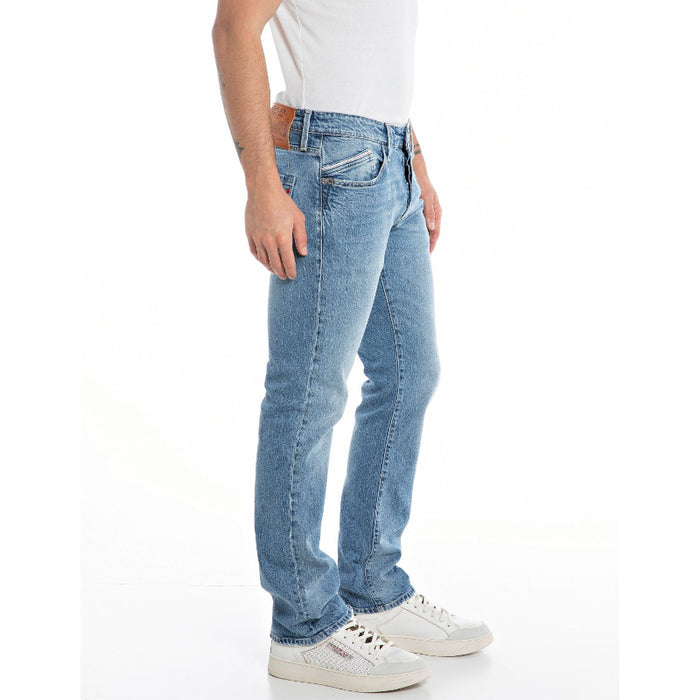 REPLAY PÁNSKÉ WAITOM DŽÍNY STRAIGHT-FIT