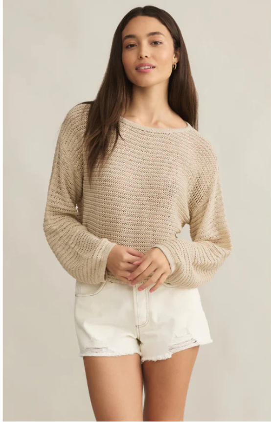 Riviera Crochet Top - Natur