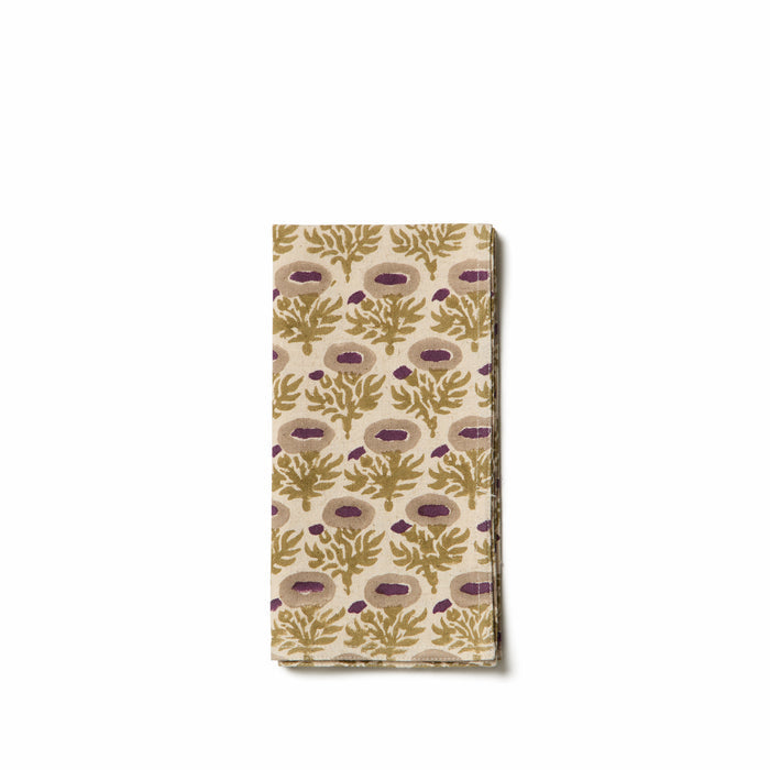 Rumi Napkins in Plum