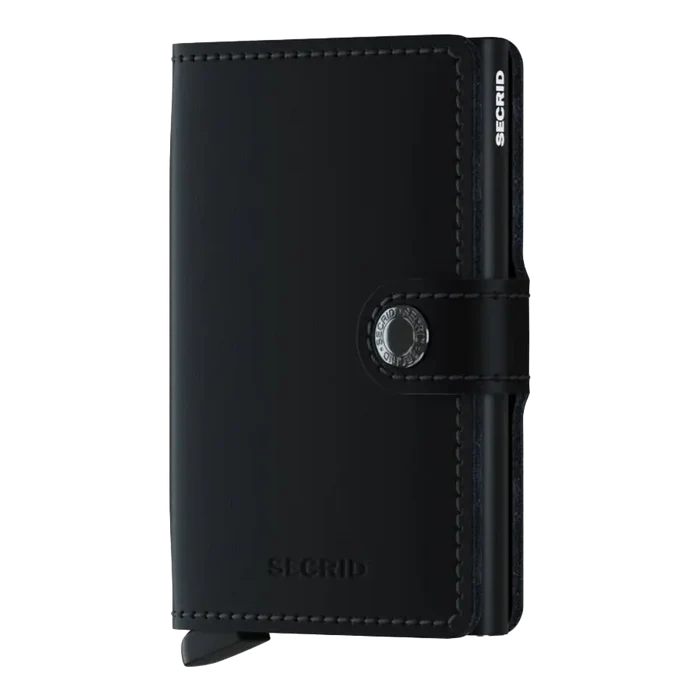Secrid Miniwallet lommebok med kortholder Sort