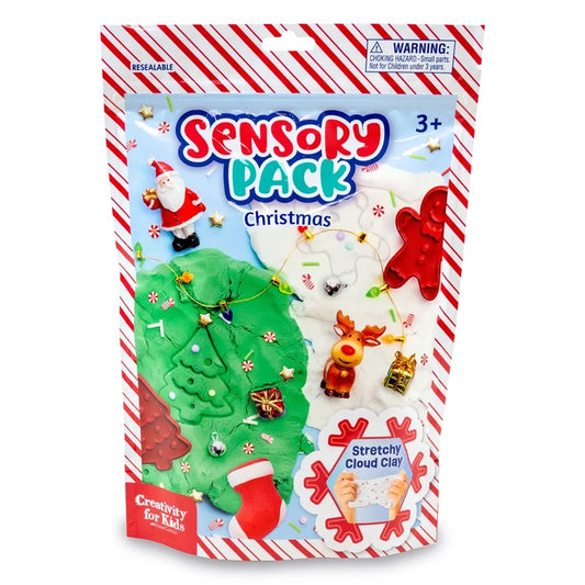 Sensory Pack with Cloud Clay - Christmas