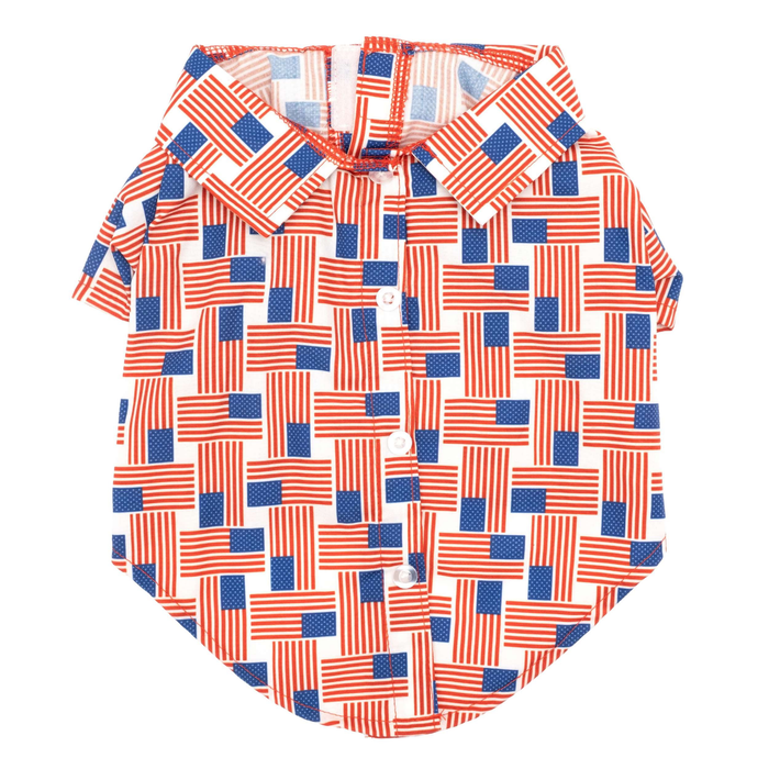 PATCHWORK-FLAG-DOG-SHIRT