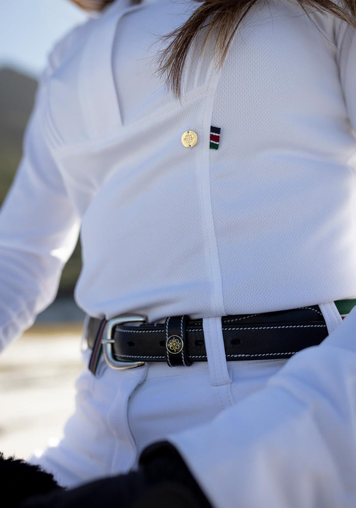 Short Pleated Long Sleeve Show Shirt