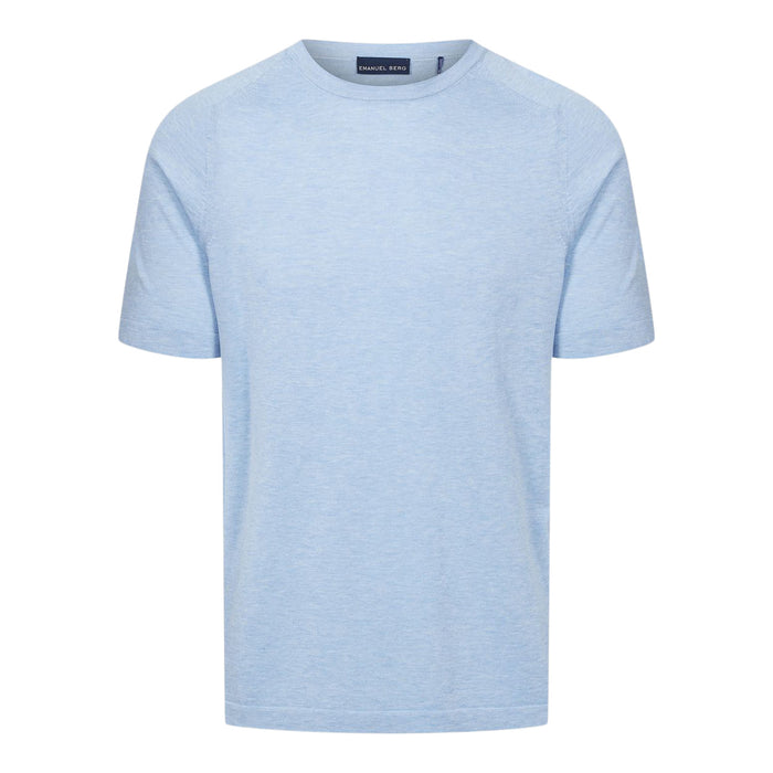 Short Sleeve Raglan Crew Neck