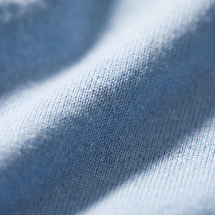 Short Sleeve Raglan Crew Neck fabric detail — Emanuel Berg
